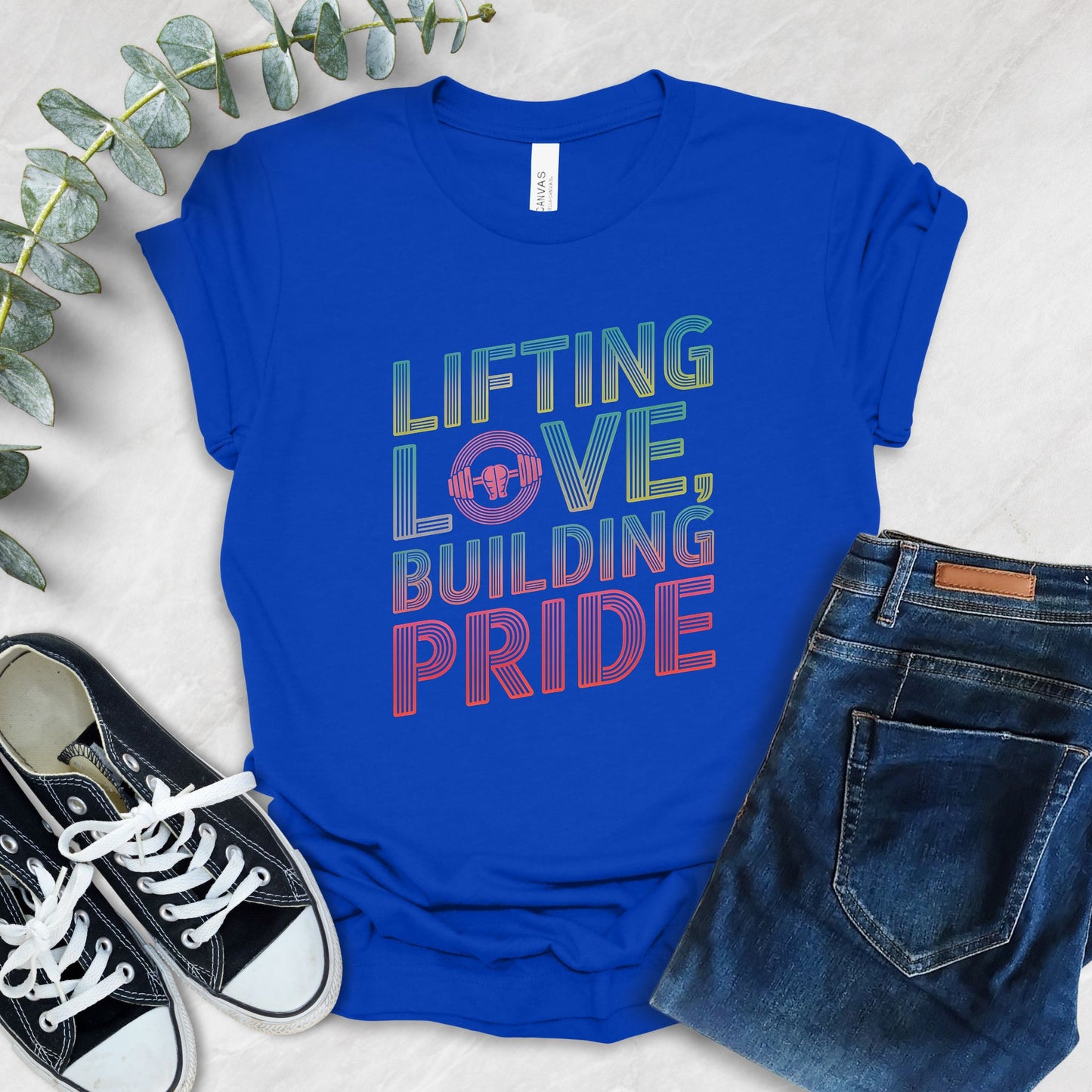 Lifting Love Building PrideT-Shirt