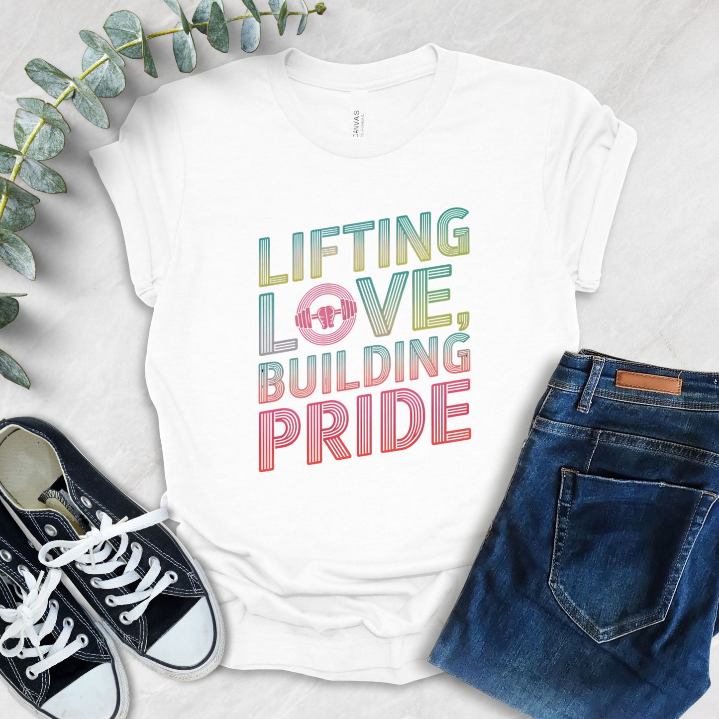 Lifting Love Building PrideT-Shirt