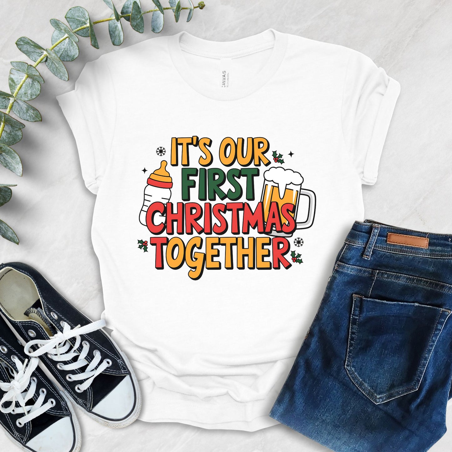 First Christmas Together Graphic T-Shirt