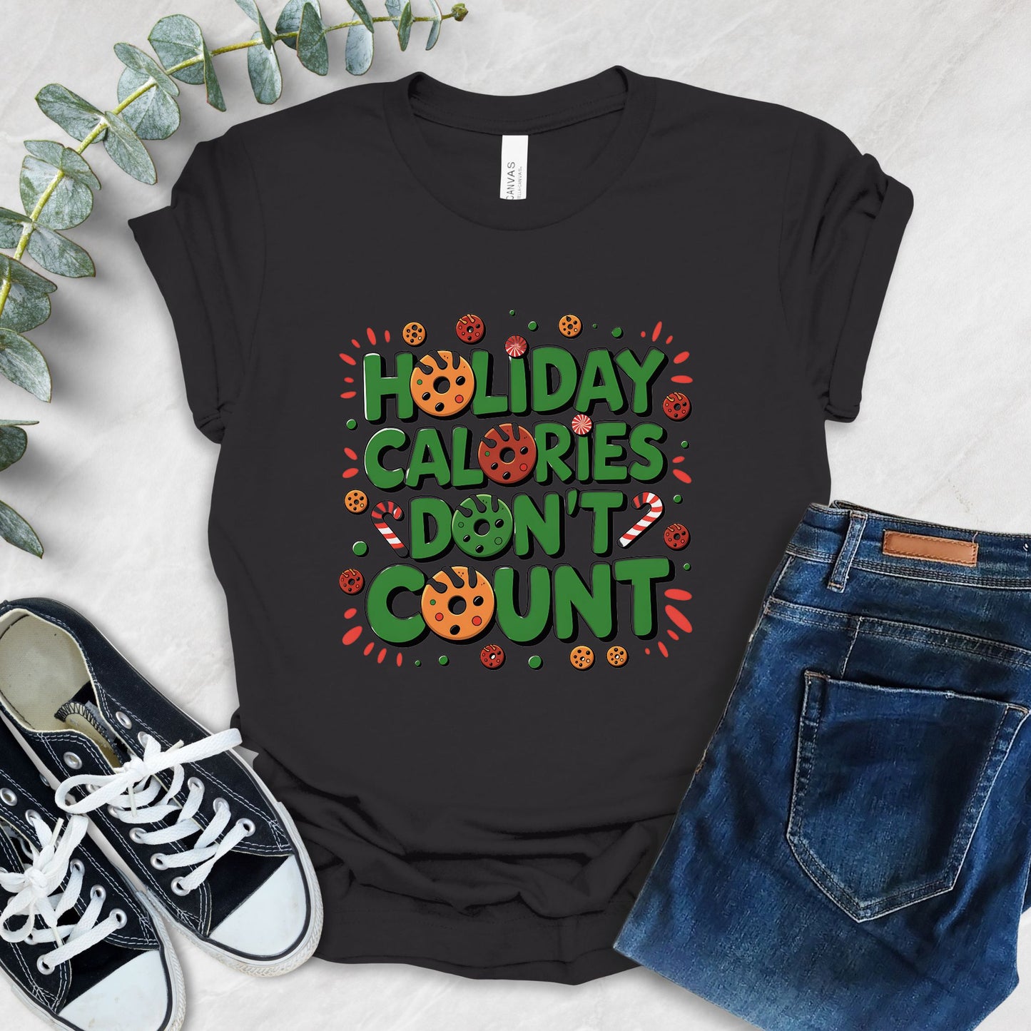 Holiday Calories Don't Count T-Shirt