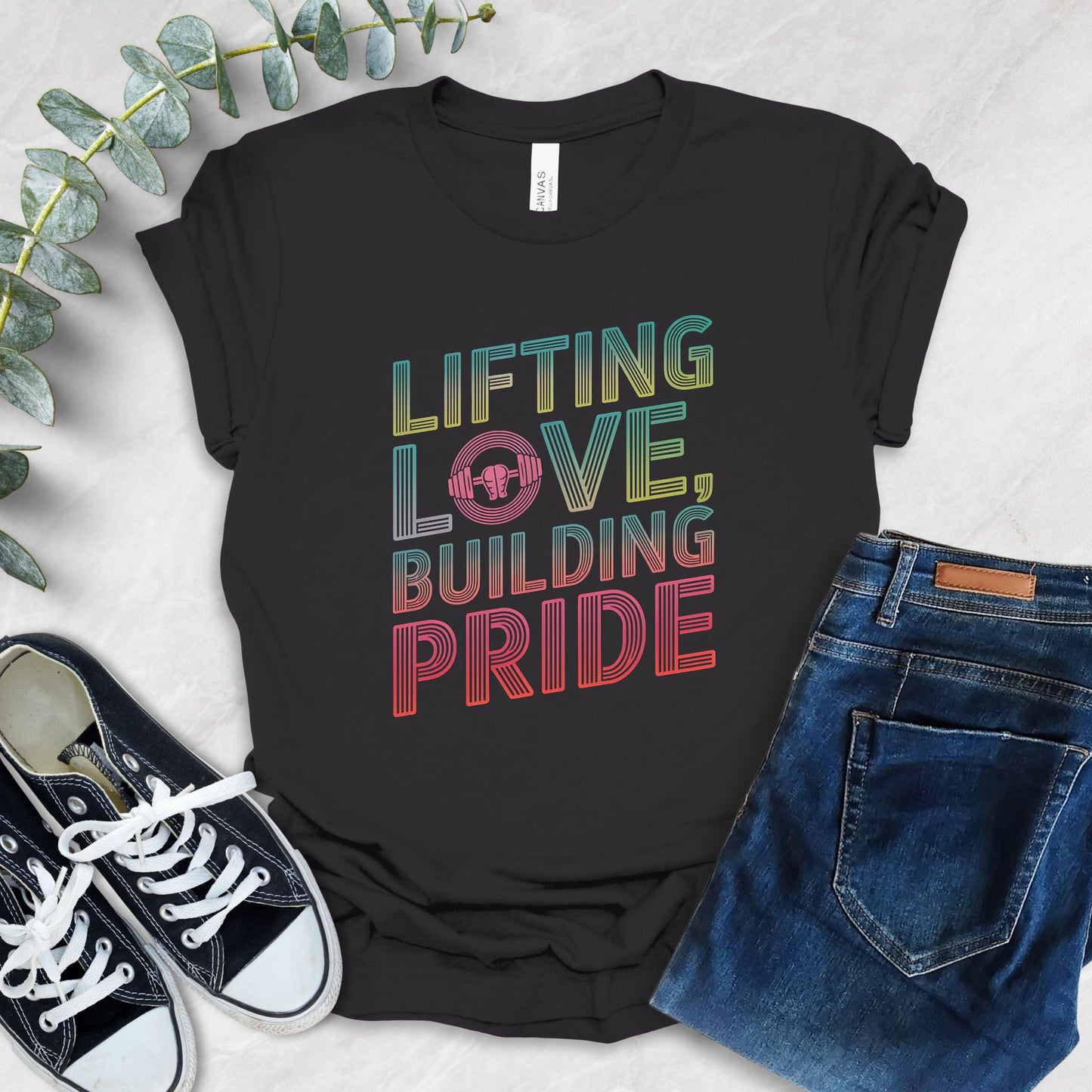 Lifting Love Building PrideT-Shirt