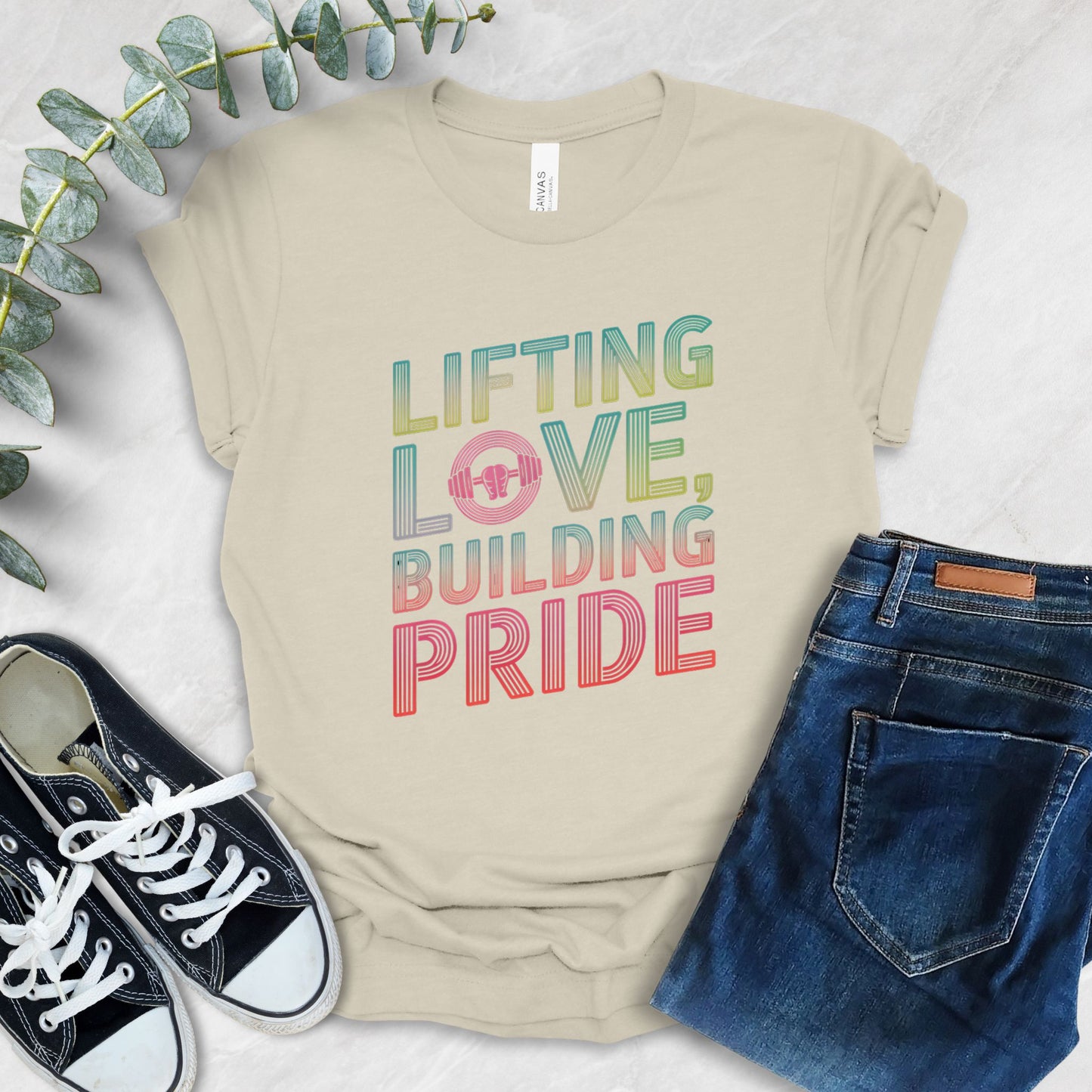 Lifting Love Building PrideT-Shirt