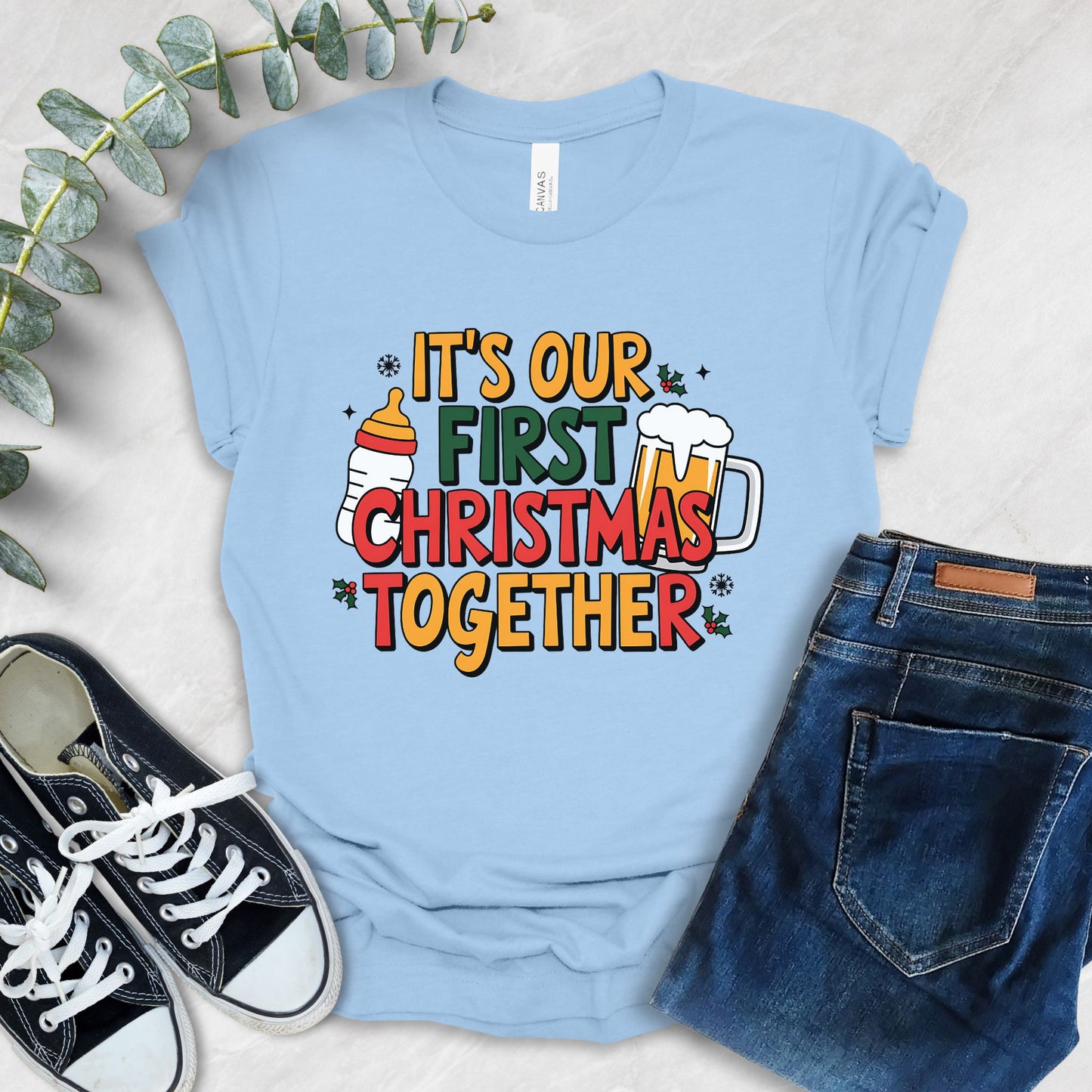 First Christmas Together Graphic T-Shirt