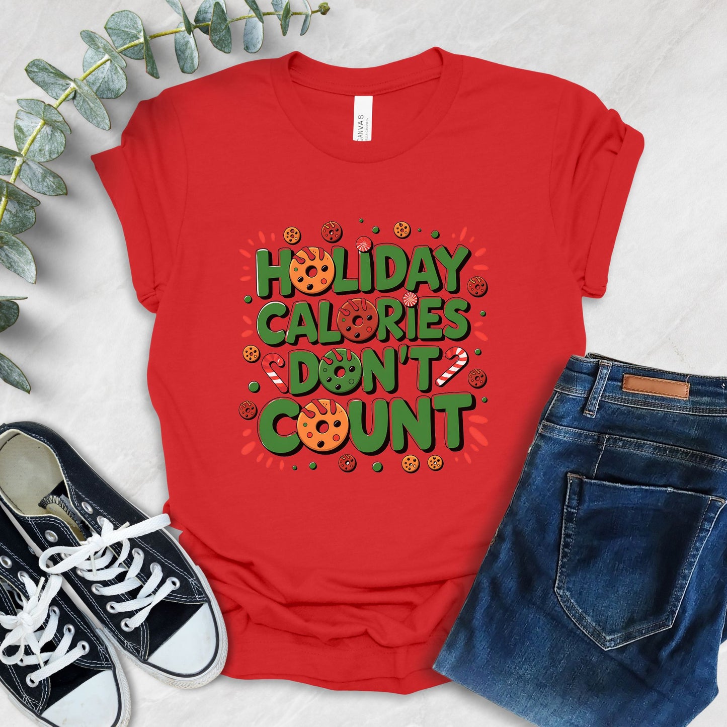 Holiday Calories Don't Count T-Shirt